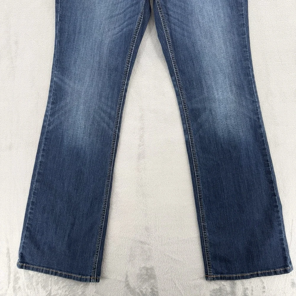 Ariat Real Denim Women's Jeans Size 32R Perfect Rise Boot Cut Cowgirl Western